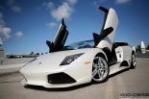 white lamborghini
