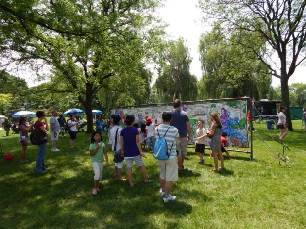 7-4-2013 Cantigny mural 1