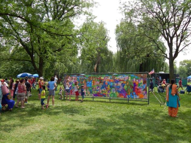 7-4-2013 Cantigny mural 2