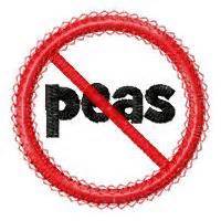 no peas