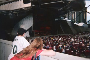 My Two Youngest at Pritzker Pavilion