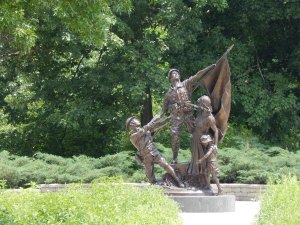 "The Spirit of Commitment" by Jeff Adams - Cantigny - Wheaton IL