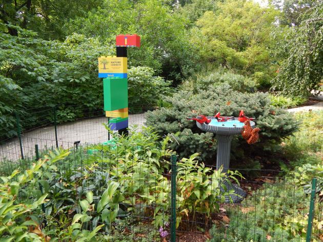 In case you missed plastic during this montage here is a Lego Bird scuplture by Sean Kenney