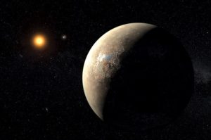 the exoplanet Proxima Centauri b. Credit: ESO, M. KORNMESSER